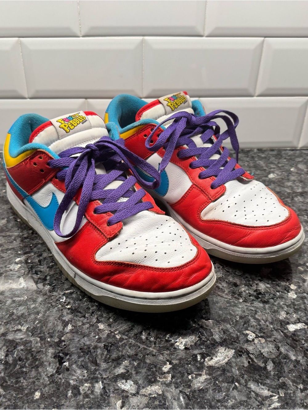Nike Lebron James Low Dunk Fruity Pebbles Sneakers